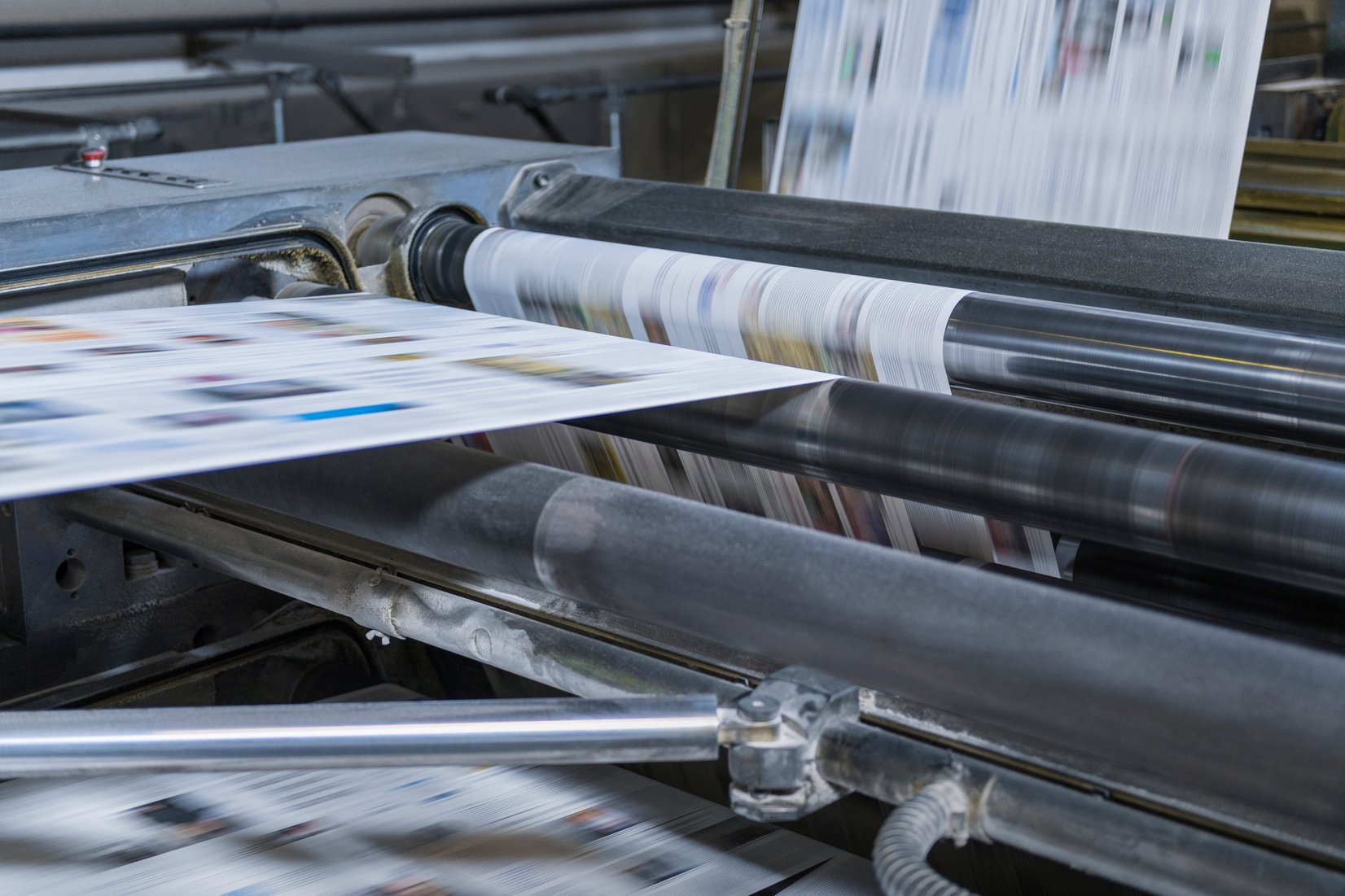 Printing newspapers